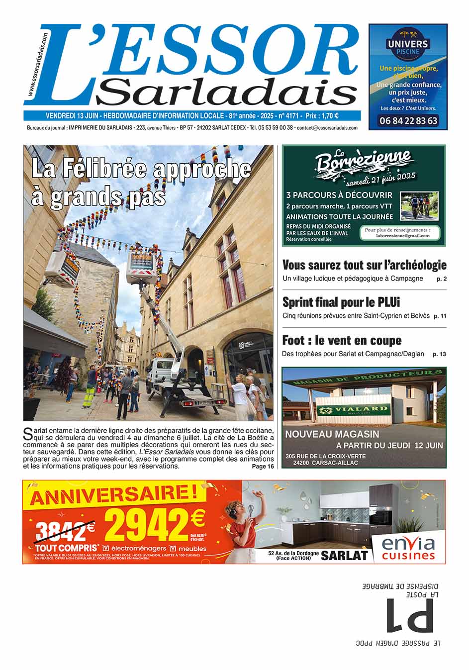 Couverture du journal en cours