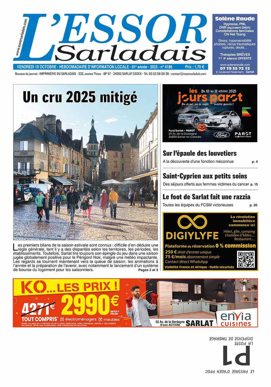 Couverture du journal en cours